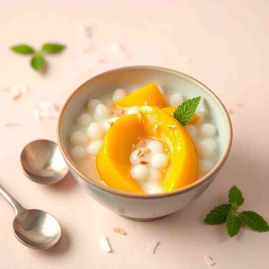 Delicious Mango Dessert Recipes - Hong Kong Sago